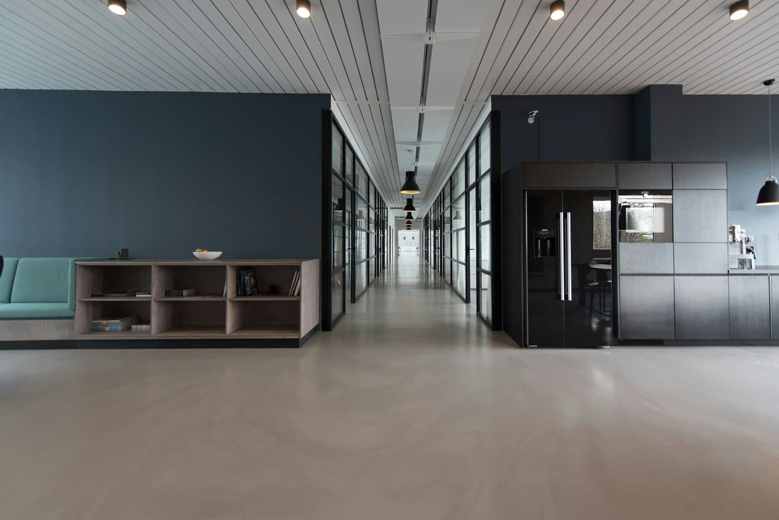Quiet professional interior used as a corporate contact image